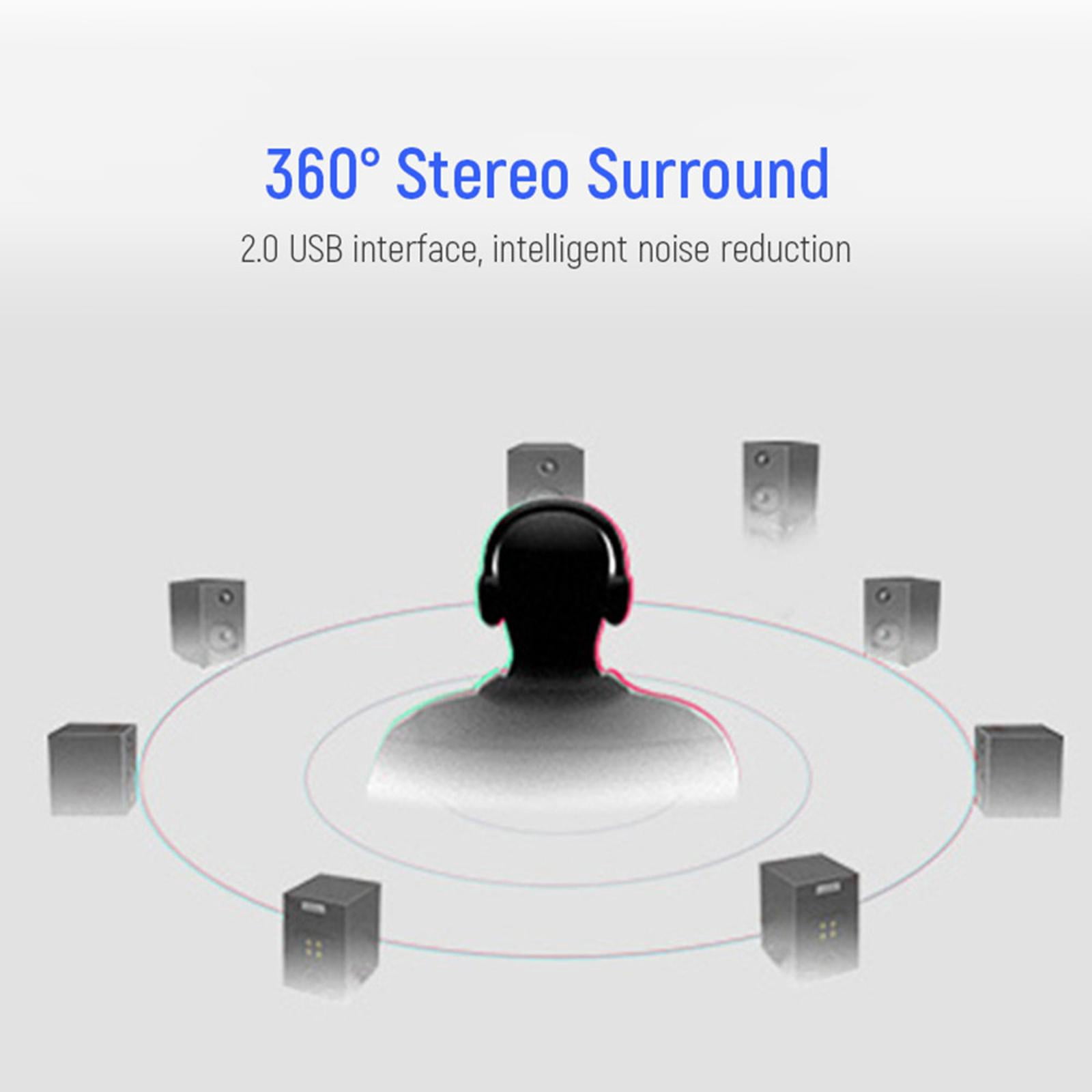 External Sound Card Mixer with LED Indicator Adjustable Volume and Mic Controls for Gaming Audio Experience