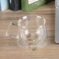 thumbnail image 4 of Taza de vidrio ANGGREK de doble Pared con aislamiento transparente, 4 of 7