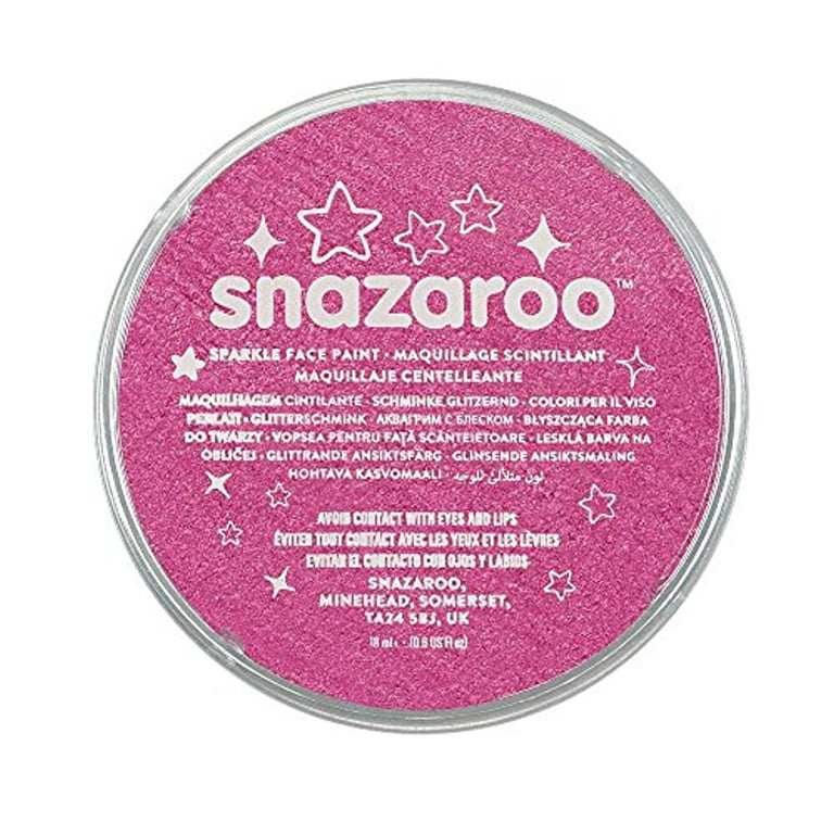 Snazaroo Face Paints - Sparkle Pink (18 ml)