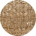 thumbnail image 1 of Ahgly Company Indoor Round Abstract Orange Modern Area Rugs, 5' Round, 1 of 4
