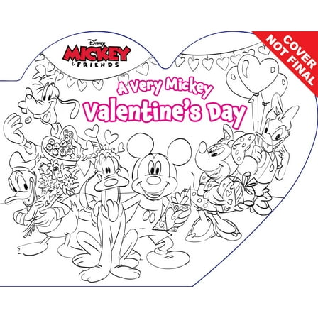 Disney Mickey and Friends: a Very Mickey Valentine's Day (Board Book)