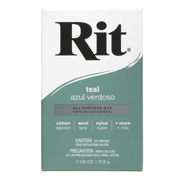 Polvo multiusos Dye Rit, 33 ml, color verde azulado