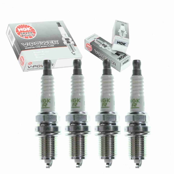 4 pc NGK V-Power Spark Plugs compatible with Toyota Solara 2.2L L4 1999-2001
