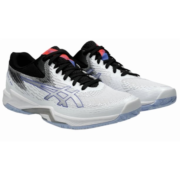 ASICS V-SWIFT FF 4 Volleyball Shoes White/Silver 1053A066 100 Unisex NEW