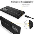 thumbnail image 3 of FITO For Samsung Galaxy S22 Ultra Case, Full-Body Phone Case with Kickstand (Black), 3 of 8