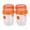 Orange, variant on 4-Pack Solar Powered Wasp Trap, Orange Reusable Hornet & Yellow Jacket Catcher, Waterproof Outdoor Insect Trap for Garden Patio & Backyard