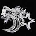 thumbnail image 3 of JANDEL 3.5m Star Moon String Lights Curtain Home Decoration 138Leds, 3 of 8