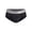 Black-Silver, variant on Fashion Style 99932 Briefs Color Black-Silver Size L/XL