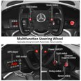 thumbnail image 6 of Gymax Licensed Kids Ride On Car 12V Electric Mercedes Benz Toy Car with 2.4G Remote Control Silver, 6 of 10