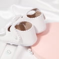 thumbnail image 5 of Infant Baby Girls Mary Jane Shoes Soft Sole Ballet Slippers Bow Princess Newborn Dress Wedding Flat Shoes, 5 of 6