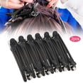 thumbnail image 1 of Pinzas de Peluquería Antideslizantes, Diseño de Diente Fijo, Goma A Prueba de Golpes, Fuerte Elasticidad, Accesorios de Peluquería de Larga Duració, 24 UDS., 1 of 7