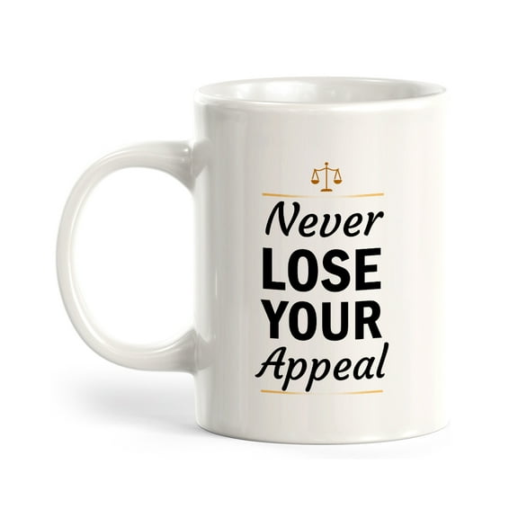 Never Lose Your Appeal 11oz Plastic Coffee Mug