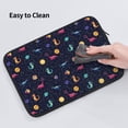 thumbnail image 5 of Pofeuu Space Dinosaur Print Laptop Carrying Case,13-15-Inch Laptop and Tablet, Sleek Design, Durable and Water-Repellent Fabric, Business Casual or School-15 inch, 5 of 8