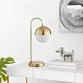 thumbnail image 3 of Safavieh TBL4040A Éclairage Collection Cappi 20.5" Laiton Lampe de Table en Or, 3 of 5