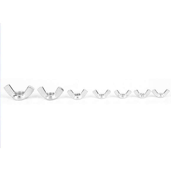 Fastener100PCS Wing Nuts Butterfly Butterfly Nut Wing Nuts Remarkable Clarity