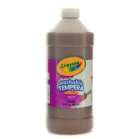 UPC: 0804551966002 | Artista Ii Liquid Tempera Paint Brown 32 Oz (Pack Of 3)