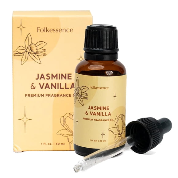 Aceite aromático Folkulture Jasmine & Vanilla 30 ml para difusor