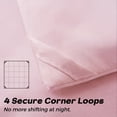 thumbnail image 6 of YEPCLUB Comforters Full size, Duvet Insert, All Season Duvet, Pink Down Alternative Hotel Comforter, Lightweight Quilt with Corner Tabs, Machine Washable (Pink, Full 82x86 Inches), 6 of 10