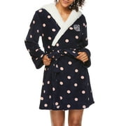 U.S. Polo Assn. Women's Plush Super Soft and Warm Fleece Pajama Lounge Bath Robe