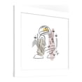 thumbnail image 3 of Gallery Pops Star Wars: Saga - Mid-Century Modern R2-D2 Wall Art, White Framed Version, 12" x 12", 3 of 5