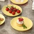 thumbnail image 4 of JZCHUNTOY Household Serving Plate 10 Pieces, Shatterproof Lightweight Food Grade Snack Dish, Heat Resistant Easy to Clean Round Appetizer Plate, Dinnerware for Fruits, Snacks, Daily Meals, 4 of 6