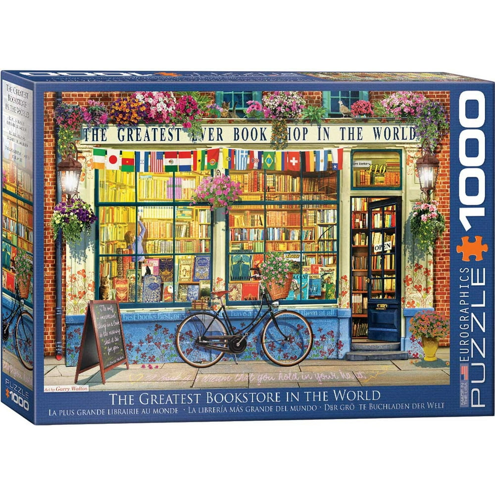 The Greatest Bookstore in the World 1000Piece Puzzle