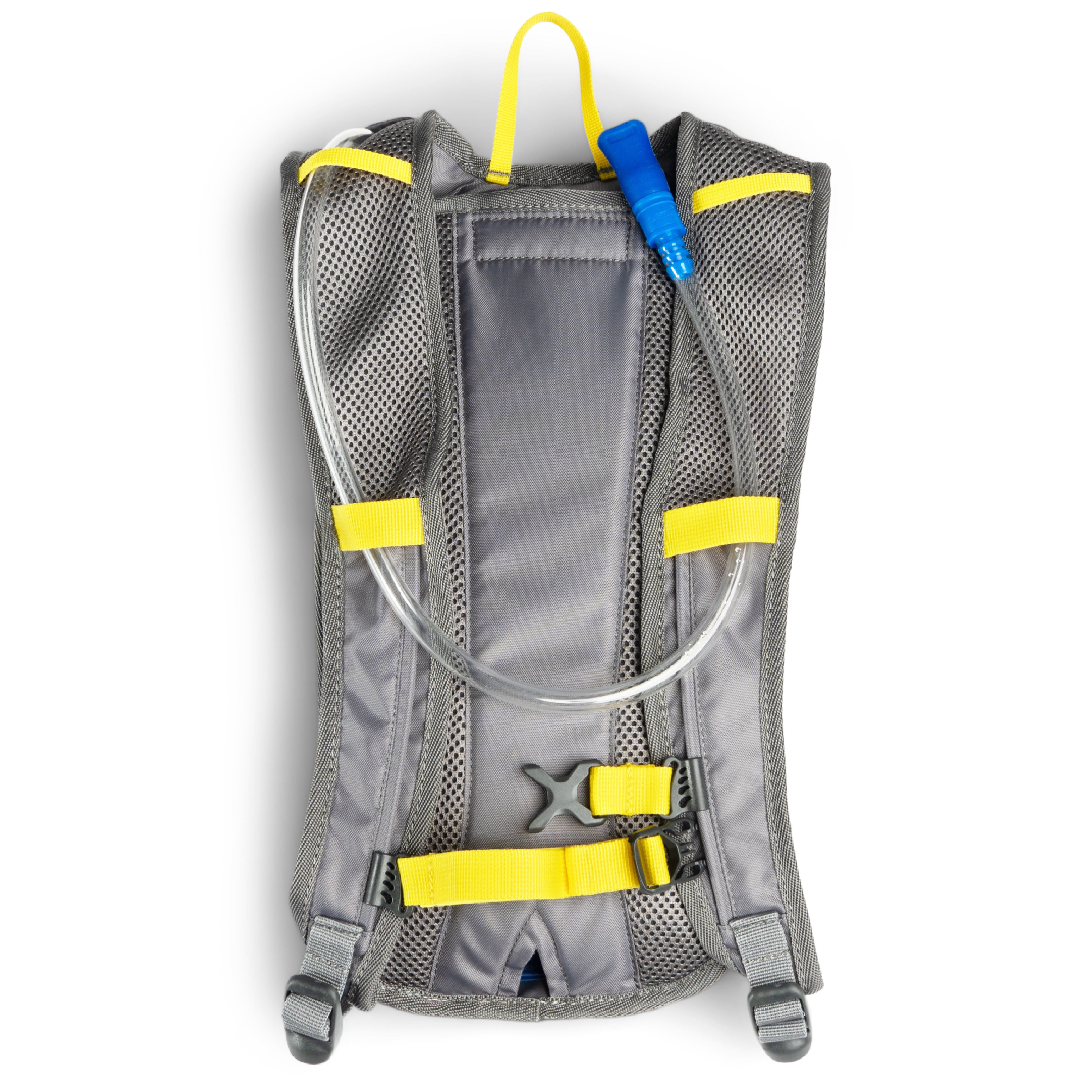 Ozark Trail 2L Hydration Pack with Reflective Accent, Gray