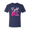 thumbnail image 2 of for a Support Awareness Mens Premium Tri Blend T-Shirt, Vintage Navy, X-Large, 2 of 3
