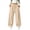 01-Khaki, variant on Sweatpants for Women Fleece Lined Thermal Warm Joggers Cinch Bottom Pants Winter Athletic Trousers