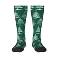 thumbnail image 2 of Picia Women Crew Soft Moisture-wicking Socks Christmas Trees Pattern Design Cotton Socks, One Size fit All, 2 of 9