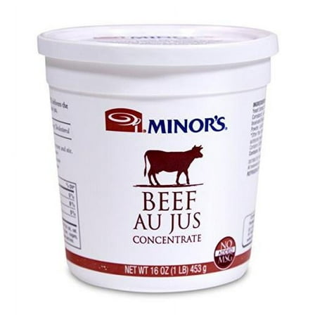 Minor's Au Jus Prep Concentrate, Beef, 16 Ounce