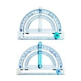 thumbnail image 7 of Multipurpose 4-in-1 Protractor with Adjustable Round Ruler Measurement for Engineering Students Drafting, 7 of 7