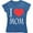 Blue, variant on I Love Mom Gift For Loving Mother's Day Women's Gift T-Shirt