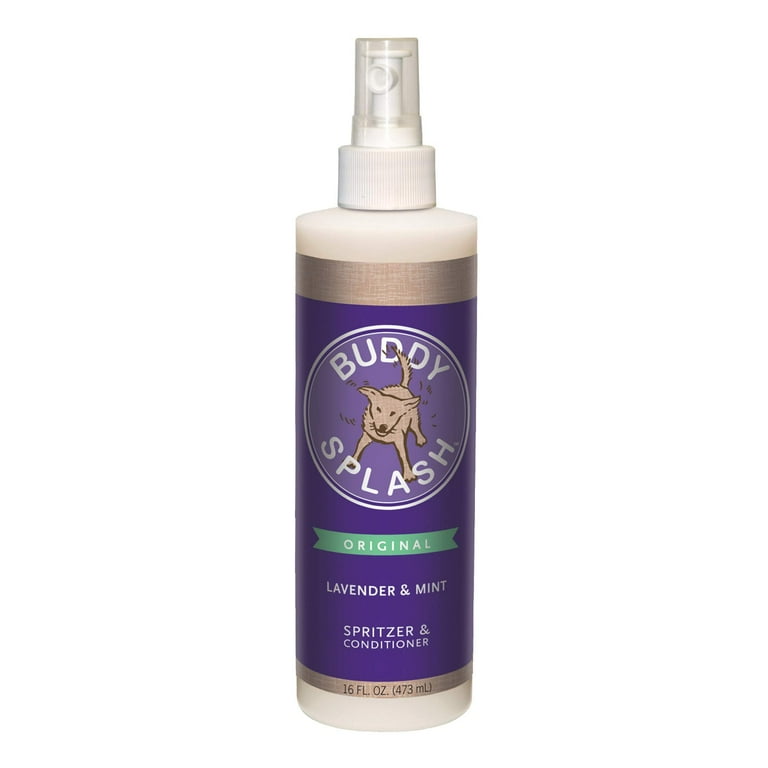 Buddy Biscuits Splash Dog Deodorizer Conditioner Easy Spray On