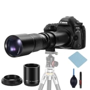 JINTU 500mm/1000mm Manual Telephoto Lens for Canon EOS Rebel and SLR Cameras