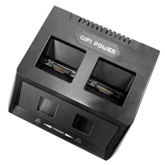 MaximalPower 2-in-1 Fast Drone Battery Balance Charger For YUNEEC H520E & H3 Battery & Transmitter  - Includes USB Port Charging and LCD Screen for Charging Status Display (Charger ONLY)