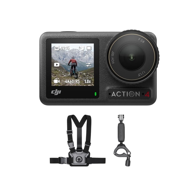 Cámara de acción DJI Osmo Action 4K con campo de visión de 155º con estabilización