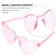 thumbnail image 2 of KAKOWELY Gafas de sol con forma de corazón, gafas de fiesta, gafas de sol de moda, gafas novedosas para mujeres y hombres., 2 of 5