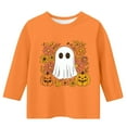 thumbnail image 3 of Cavosen Halloween Tops for Kids 3/4 Sleeve Round Neck Bottom Shirt Elastic Soft Cute Casual Clothes, 3 of 4