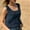 Navy, variant on Royisotas Summer Women's Tank Tops Plus Casual Army Green Sleeveless Womens Camisoles and Tanks Loose Cotton Linen Crew Neck Womens Cami Tops