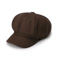 thumbnail image 1 of Sombrero de vendedor de periódicos para mujer Desiderio, tono suave y boina., 1 of 5