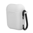 thumbnail image 5 of Funda protectora para auriculares Protector de silicona antipérdida con mosquetón para auriculares IOS 1/2Blanco, 5 of 5