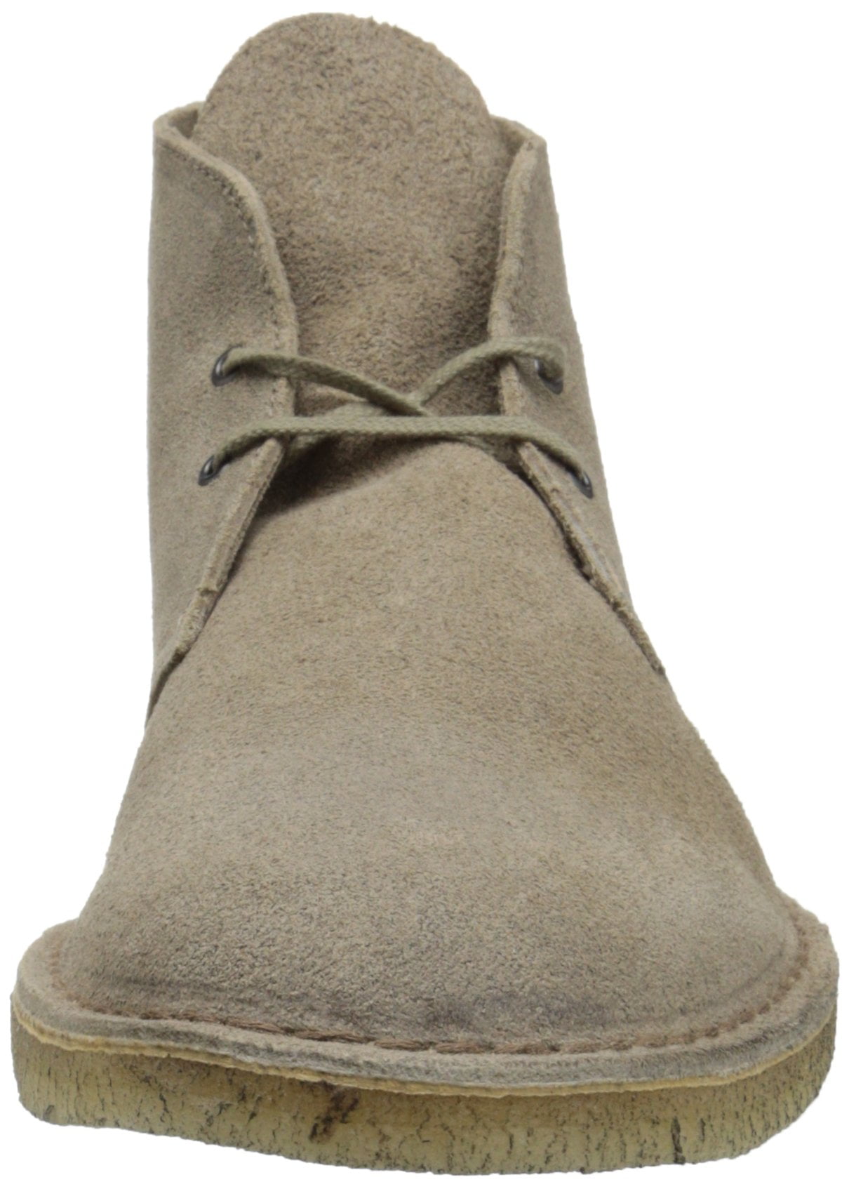 clarks desert boot taupe distressed suede