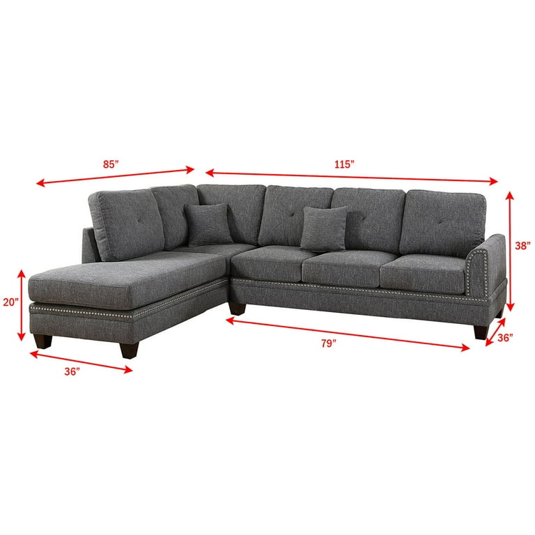 Bobkona Sectional Sofa Assembly Baci Living Room