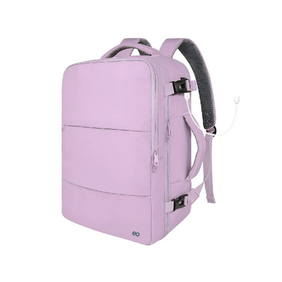 Mochila De Viaje Mujer, Mochila Para Laptop Violeta