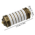 thumbnail image 2 of JilgTeok Da Vinci Cryptex Lock Anniversary Valentine'S Day Romantic Birthday Gifts,Suitable for everyone, 2 of 3