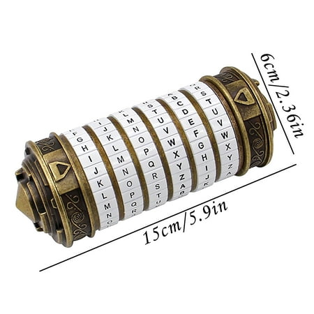 

ZTTD Da Vinci Code Cryptex Lock Anniversary Valentine s Day Romantic Birthday Gifts A