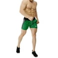 thumbnail image 3 of BROKIG Mens 5" Gym Bodybuilding Shorts Running Workout Lightweight Shorts with Pockets (X-Large, Green), 3 of 6
