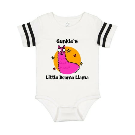 

Inktastic Gunkle s little Drama Llama Gift Baby Boy or Baby Girl Bodysuit