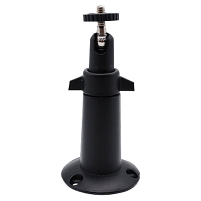Moyic Soporte de seguridad para cámara Soporte de montaje ajustable Soporte de cámara montado en la pared Soportes de vigilancia Cadenas y protecciones para puertas de seguridad Negro